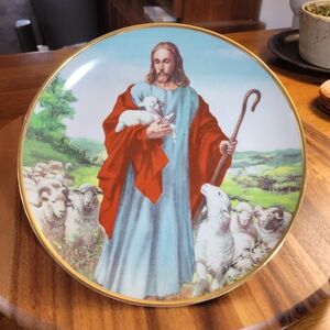 Franklin Mint The Lord is My Shepard limited ed. Plate # S5777